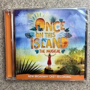 Once on this Island, the musical new Broadway cast, recording CD brand new 2018